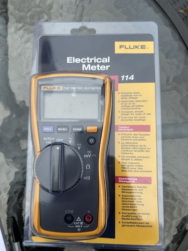 Fluke 114 true rms multimeter - fluke,