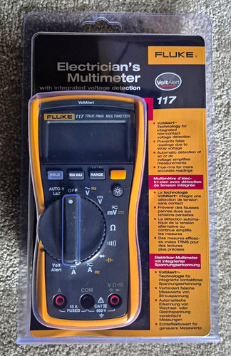 Fluke 117 true rms voltalert - rms,