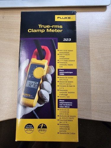 Fluke 323 true rms digital - fluke,