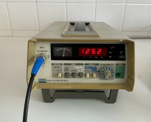 Fluke 8920a true rms volt - true,
