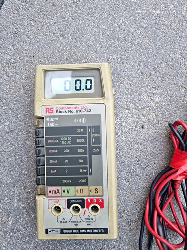 Fluke 8026b true - true, rms