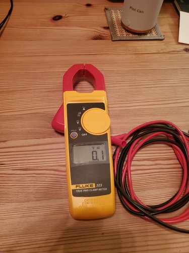 Fluke 323 true - rms, clamp
