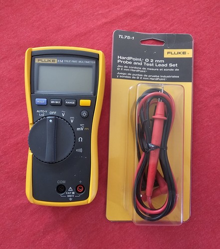Fluke 114 true rms digital - fluke,