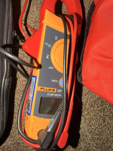 Fluke 322 rms clamp meter - rms,