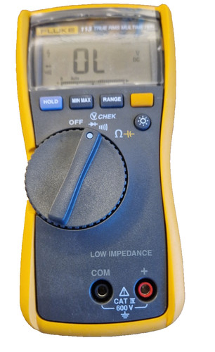 Fluke 113 600v true - fluke, ac/dc