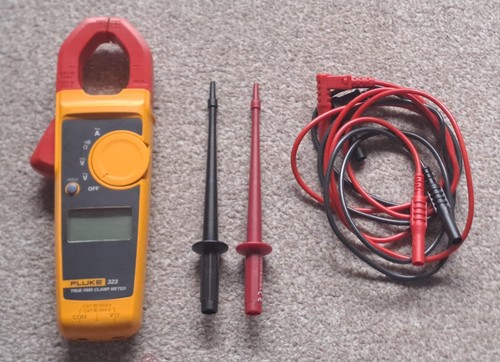 Genuine fluke 323 clamp meter - 323,