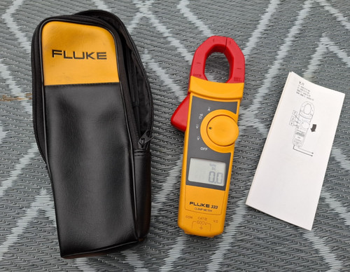 Fluke 333 true rms clamp - fluke,