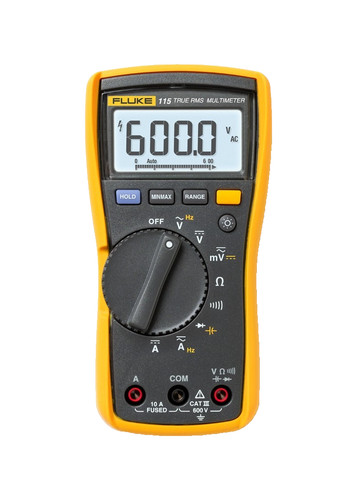 Fluke 115 true rms multimeter - fluke,