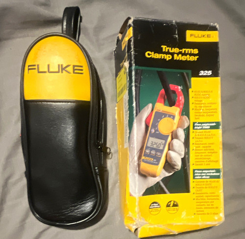 Fluke 325 true rms clamp - fluke,